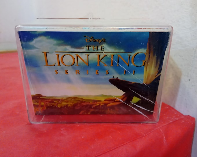 Vintage Movie Cards, Disney's "The Lion King" Series II, Incomplete, 1990's