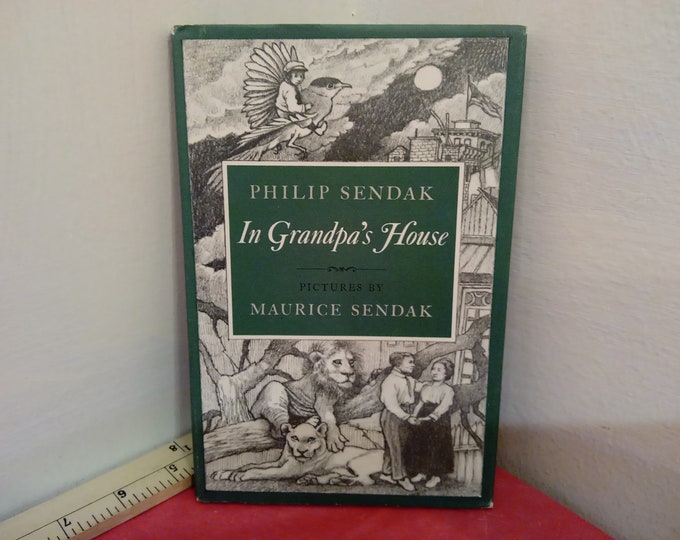 Vintage In Grandpa's House Book by Philip Sendak, Harper & Row First Edition, 1985~