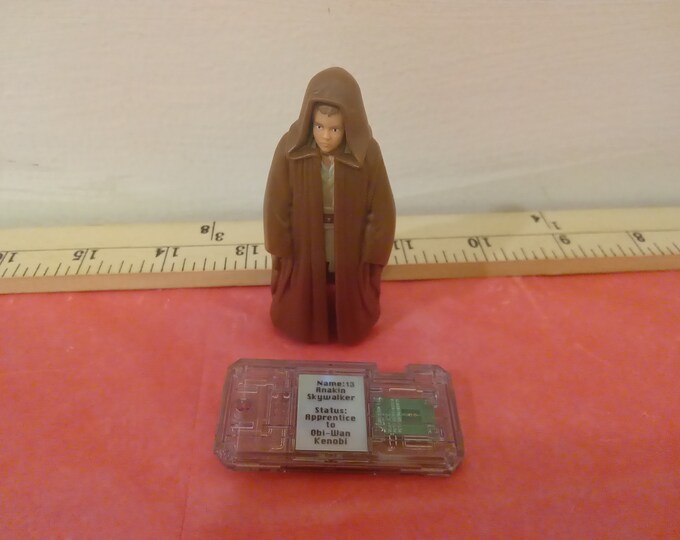 Vintage Star Wars Action Figure, Anakin Skywalker and Commtech by Hasbro, 1999