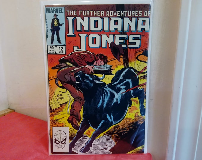 Vintage Comic Books, Marvel Comic Book "The Further Adventures of Indiana Jones", 1980's