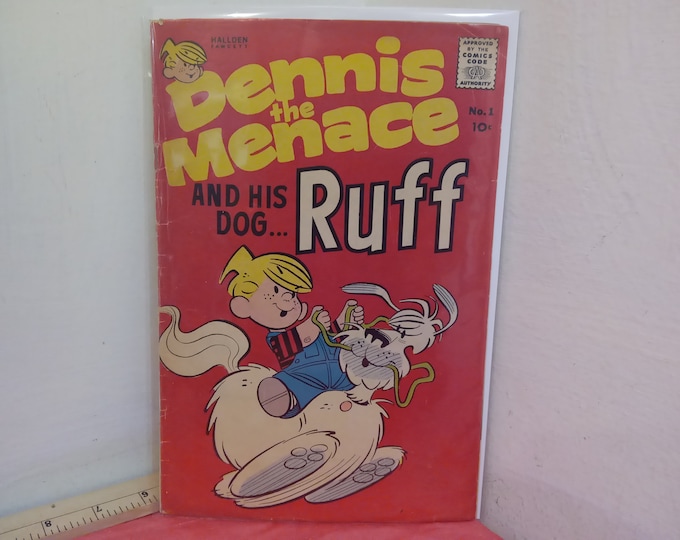 Vintage Comic Books, Halden Fawcett Comic Books, Denise the Menace Specials and Magazines, 1960's thru 70's