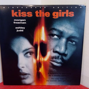 Vintage Laser Disc Movie, Widescreen Edition &quot;Kiss the Girls&quot;, Morgan Freeman, 1998