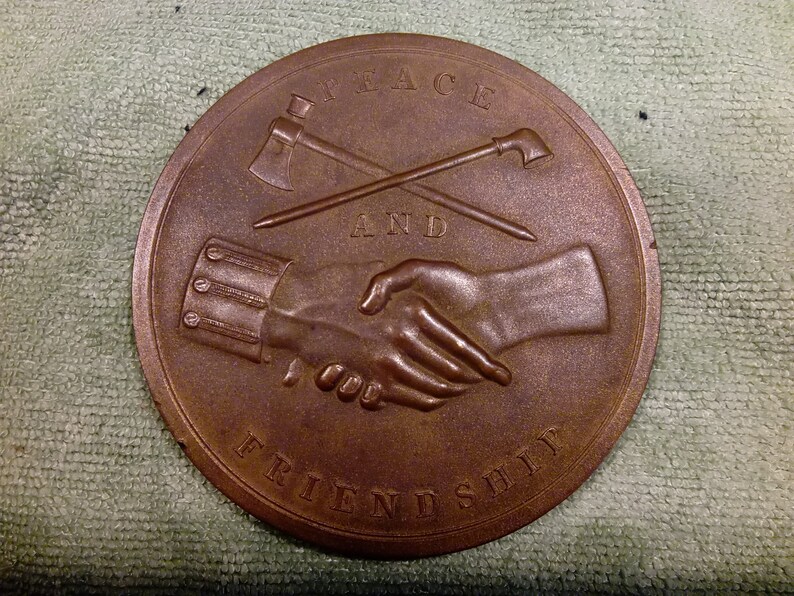 1789 Medal Mint Bronze George Washington President of the United States U.S #B