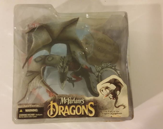 McFarlane's Dragons Fire Clan Dragon Figure Series 4 Fall of Kingdom, 2006