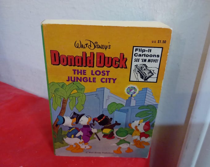 Vintage Comic Books, Soft Covered Big Little Books, Donald Duck, Spiderman, or Road Runner, 1970's