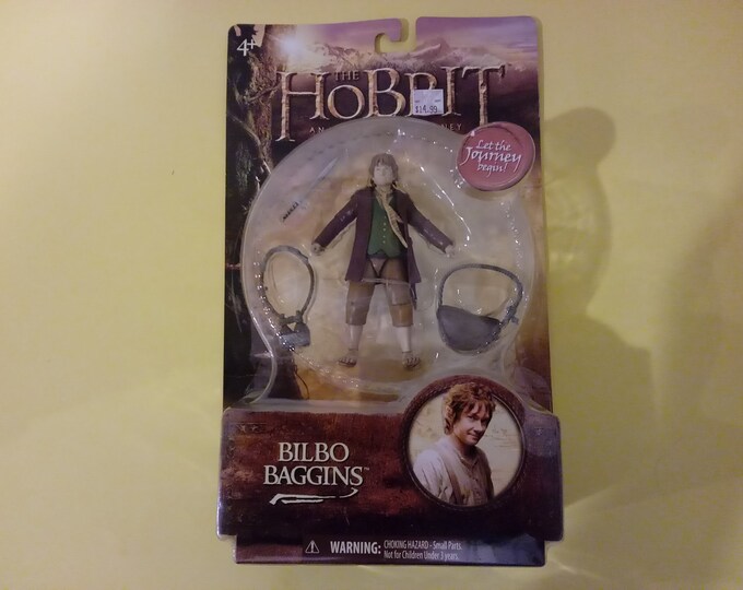 The Hobbit the Unexpected Journey, Collector Action Figure Bilbo Baggins. 2012