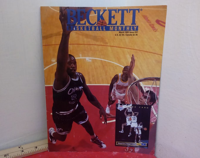 Vintage Sport's Cards Magazines, Beckett Basketball Monthly, 1990's