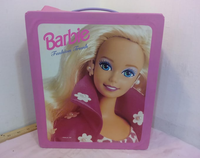 Vintage Doll Cases, Barbie Fashion Trunks, 1991 or 1992 Version, 1990's