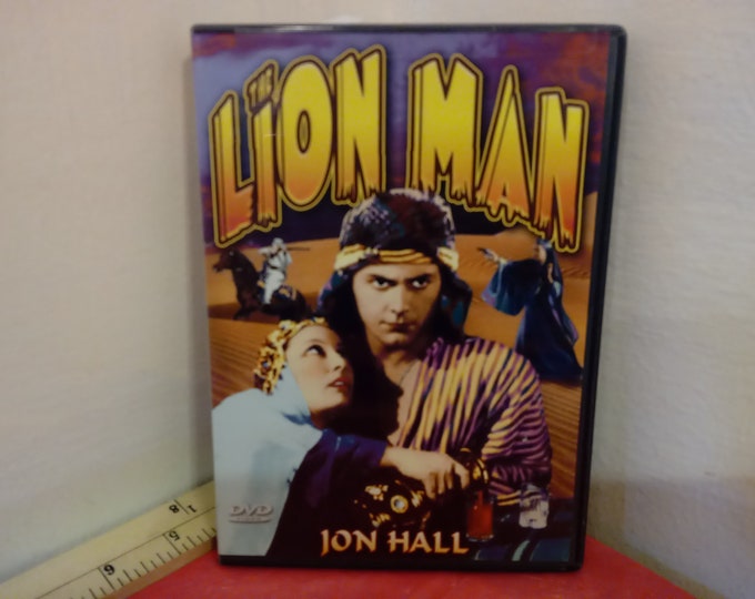 Vintage DVD Movie, The Lion Man, DVD Disc, 2004~