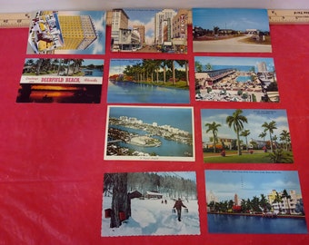 Vintage Postcards, Postcards from Florida Locations, 1960's and 50's#p