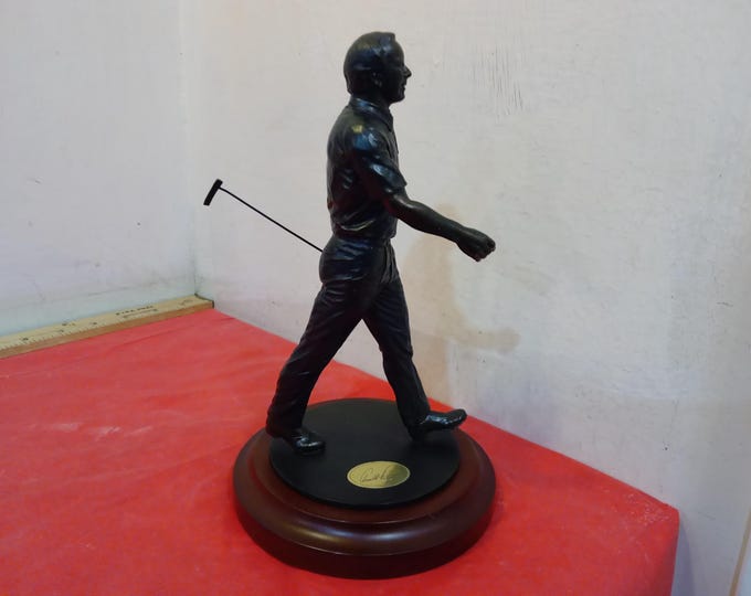 Vintage Sports Figurine, Arnold Palmer "The Charge" Figurine, Danbury Mint#