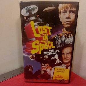 Vintage VHS Movie Tape, Lost In Space, All That Glitters and Lost Civilization, 1995~