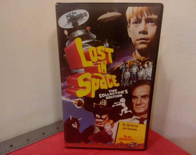 Vintage VHS Movie Tape, Lost In Space, All That Glitters and Lost Civilization, 1995~