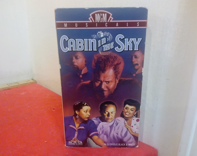 Vintage VHS Tape, "Cabin in the Sky" Starring Ethel Waters, 1992~