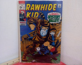 Vintage Comic Book, Marvel Comic Book "Rawhide Kid", .15 Cent Comics, 1970's
