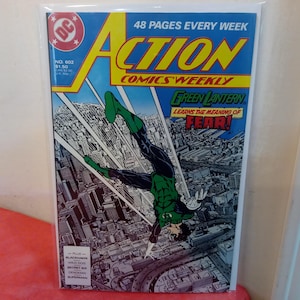 Vintage DC-stripboeken, Action Comics, verschillende uitgaven, jaren 80/90