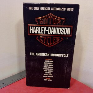 Vintage VHS Movie Tape, Harley Davidson Motor Cycles, James Caan, 1993~