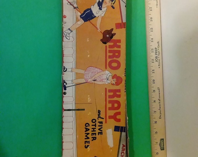Kro - Kay Game made by Transogram Gold Medal, 1920's