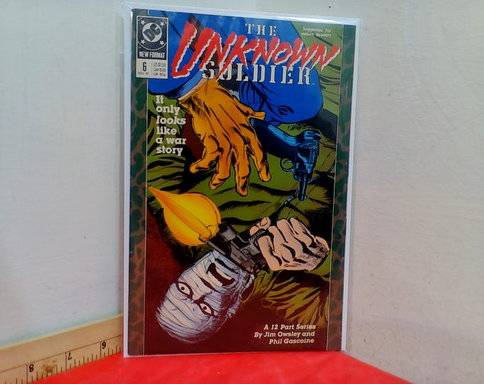 Vintage DC Comic Books, The Unknown Soldier, 1980's
