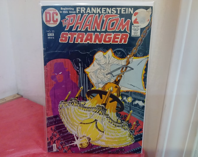 Vintage DC Comic Books, The Phantom Stranger, Various Issues, 1970's