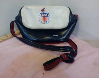 Vintage Sports Travel Bags, 1972 Olympic Games Kodak Bag, Texas Rangers, Washington Bullets, ABC Wide World of Sports, or Laurel Racecourse#