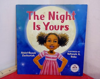 Vintage Children's Book, The Night is Yours by Abdul-Razak Zachariah