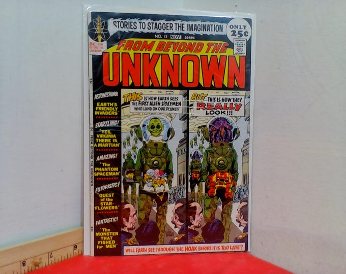 Vintage DC Comic Books, From Beyond the Unknown, 1970's
