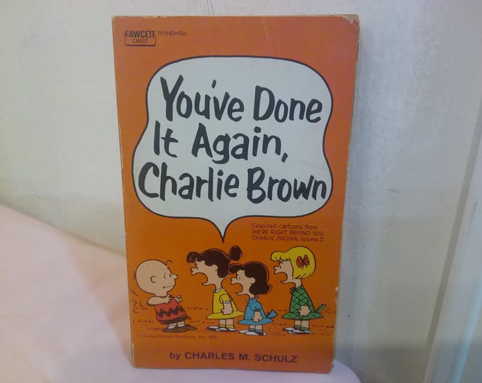 Vintage Soft Cover Book, Peanuts Comic Books, You're Something Special, Snoopy!, Charlie Browns All-Stars, and Others, 1970's