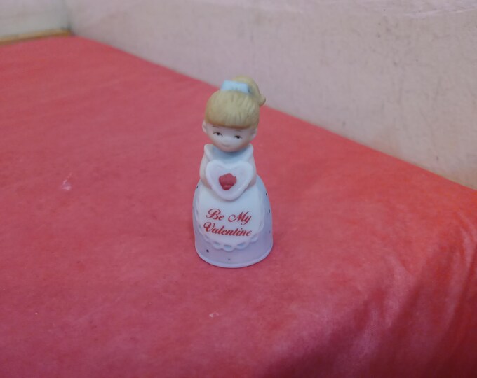 Vintage Bone China Collector Thimbles, Avon and Enesco, Be my Valentine, My Special Friend, Bunny, and Different Ladies, 1980's