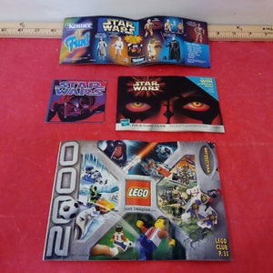 Vintage Star Wars Catalogs, Nerf Catalog, Hasbro Catalog, Lego Catalog, 1990&#39;s