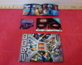 Vintage Star Wars Catalogs, Nerf Catalog, Hasbro Catalog, Lego Catalog, 1990's
