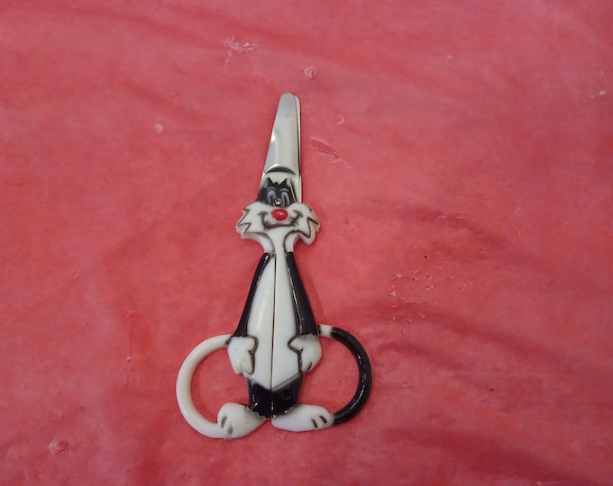 Vintage Child's Scissors, Looney Tunes Sylvester Child's Scissor's#