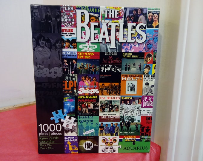 Collectible Jigsaw Puzzle, The Beatles Album Cover Jigsaw Puzzle by Apple Corp, 2011