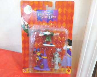 Vintage Action Figures, Disney's Hunchback or Pocahontas Figures, Brand New in Packaging, 1990's