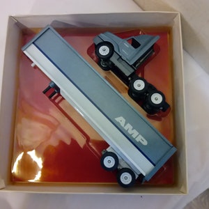 Vintage Die Cast Truck, Amp Die Cast Semi-Truck by Winross