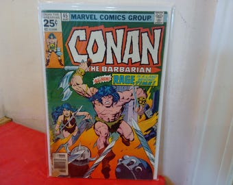 Vintage Marvel Comic Books, Conan the Barbarian, 1970's