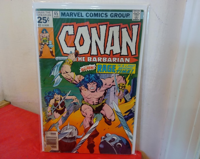 Vintage Marvel Comic Books, Conan the Barbarian, 1970's
