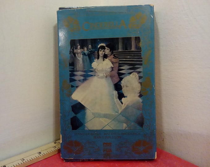 Vintage VHS Movie Tape, Cinderella, Matthew Broderick, 1984~