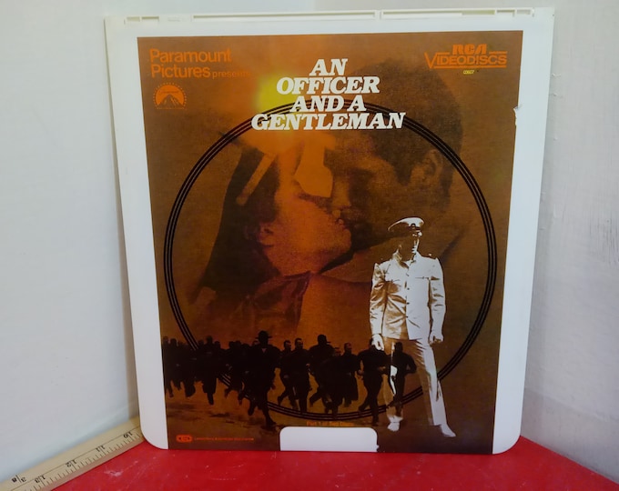 Vintage Video Disc Movie, An Officer and a Gentleman by RCA Select Vision Video Discs, 1980's