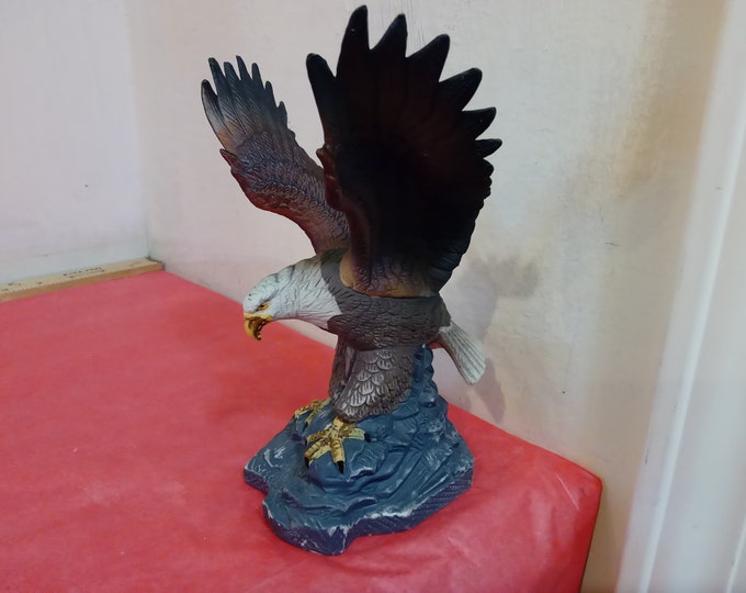Vintage Bald Eagle Figurines, Bald Eagles from Taiwan, Enesco, and Others, 1990's