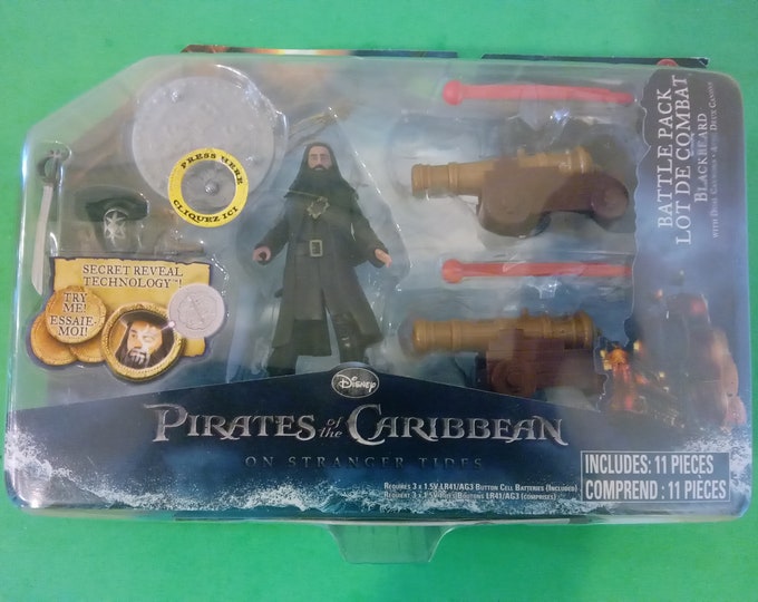 Pirates Of The Caribbean, Battle Pack Captain Barbossa On Stranger Tides Series 1, 2011