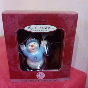 Vintage Christmas Ornament, Hallmark Keepsake Ornament Magic Johnson, Shaq, Larry Bird, and North Carolina Tarheels, 1990&#39;s