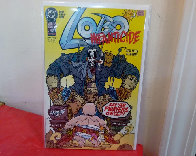 Vintage DC Comic Books, Lobo Infanticide, #1, 1990's