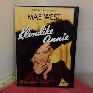 Vintage DVD Movie Tapes, Klondike Annie, Mae West, 1998~