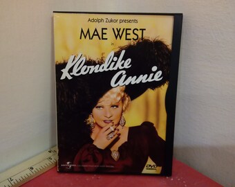 Vintage DVD Movie Tapes, Klondike Annie, Mae West, 1998~