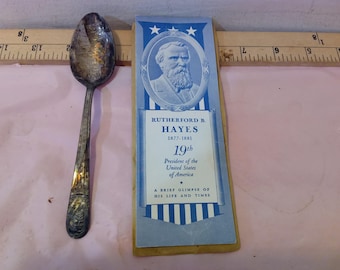 Vintage Collector Spoons, Presidential Spoons, George Washington thru Franklin D. Roosevelt, 1939
