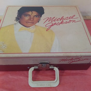 Vintage Record Player, Michael Jackson Record Player by Vanity Fair, 1984