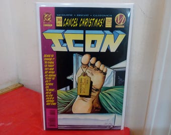 Vintage DC Comic Books, Icon #30, 1990's