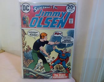 Vintage DC Comic Books, Superman's Pal Jimmy Olsen, Various Issues, 1970's