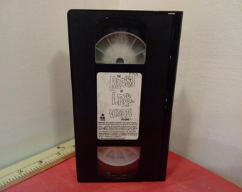 Vintage VHS Movie Tape, The Beast of I.R.S., George Lucas, 1984~